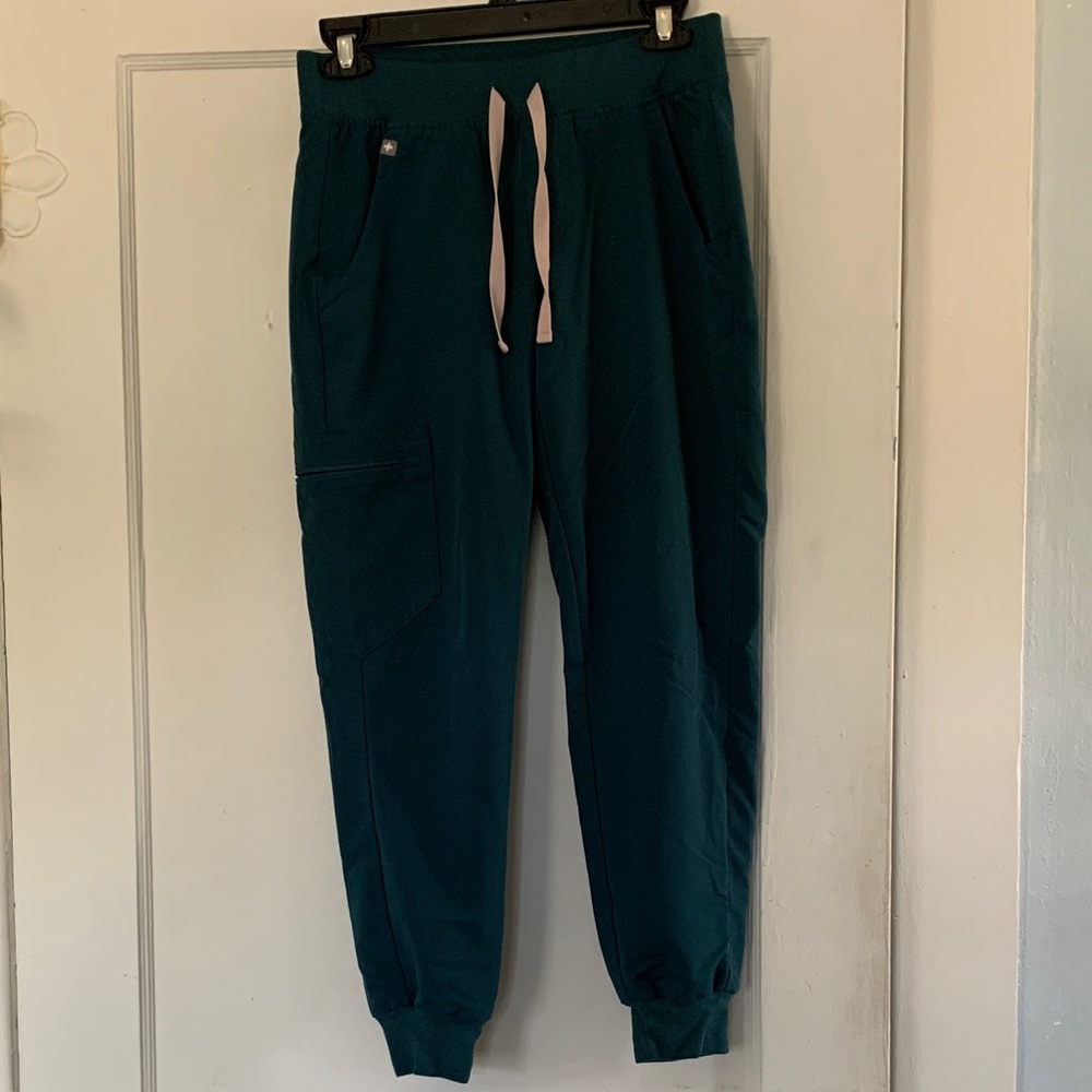 Figs Caribbean Blue Scrub Pants